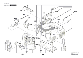 BOSCH Schraube | Ersatzteile f�r GAS 35 L SFC, GAS 35 M AFC - 2609200422