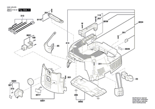 BOSCH Schraube | Ersatzteile f�r GAS 35 L SFC, GAS 35 M AFC - 2609200422