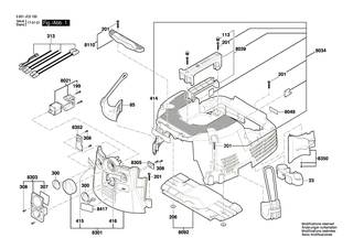 BOSCH Steckdose | Ersatzteile f�r GAS 35 L SFC, GAS 35 M AFC - 2609200446