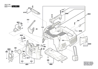 BOSCH Beh�lter | Ersatzteile f�r GAS 55 M AFC - 2609200467