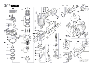 BOSCH Gegenscheibe | Ersatzteile f�r GSN 90-21 RK, GSN 90-34-DK - 2610001665