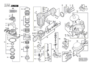 BOSCH Führungsschlitten | Ersatzteile für GSN 90-21 RK, GSN 90-34-DK - 2610001687