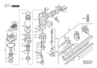 BOSCH Schloss | Ersatzteile für GSN 90-21 RK - 2610001703