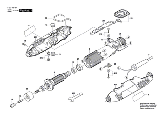 BOSCH Etikett | Ersatzteile f�r 4000 - 2610003448