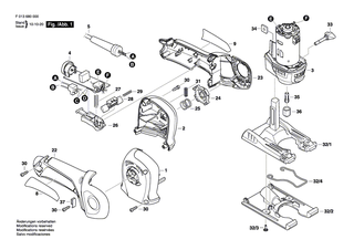BOSCH Geh�usefuss | Ersatzteile f�r 6800 - 2610004778