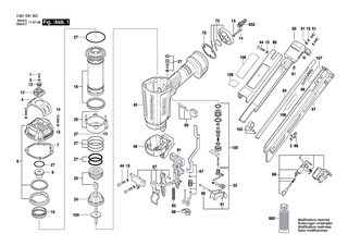 BOSCH Hohlfeder | Ersatzteile f�r GSK 18 V-LI, GSK 64 - 2610005340