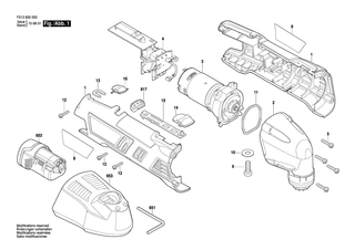 BOSCH Einschub-Akkupaket | Ersatzteile f�r 8300 - 2610005480