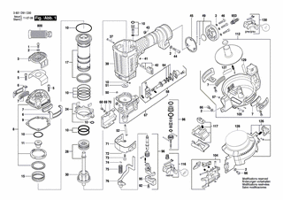 BOSCH Sicherheitshebel | Ersatzteile f�r GCN 45-15 -...