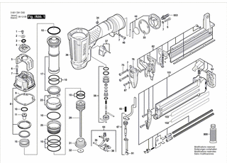 BOSCH Hohlfeder | Ersatzteile für GSK 50, GTK 40 - 2610006586