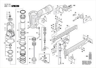BOSCH Stossd�mpfer | Ersatzteile f�r GSK 50, GTK 40 - 2610006591