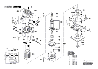 BOSCH Lagerflansch | Ersatzteile f�r GKF 600 - 2610008123
