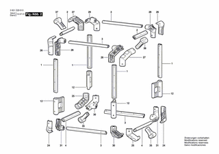BOSCH Al-Rohr | Ersatzteile f�r GML 50, GML 20 - 2610008309