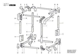 BOSCH Kantenschutz | Ersatzteile f�r GML 50, GML 20 - 2610008333