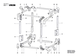 BOSCH Kantenschutz | Ersatzteile f�r GML 50, GML 20 - 2610008336