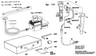 BOSCH Dichtplatte | Ersatzteile f�r UBH 10/50 | 1611015012