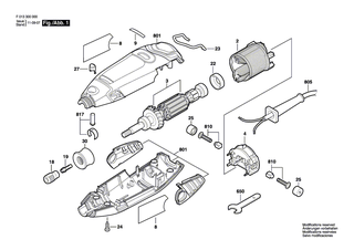 BOSCH B�rstendeckel | Ersatzteile f�r 3000 - 2610009826