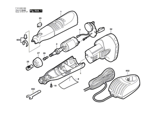 BOSCH Haltestift | Ersatzteile f�r 3000 - 2610009839