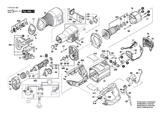 BOSCH Kugellager | Ersatzteile f�r GSA 1300 PCE - 2610009986