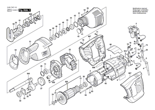 BOSCH Scheibe | Ersatzteile f�r GSA 1300 PCE - 2610010000