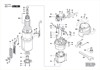 BOSCH Warnzettel | Ersatzteile f�r GOF 1600 CE - 2610011956