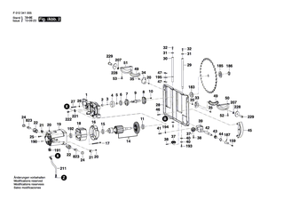 BOSCH Scheibenfeder | Ersatzteile f�r GTS 10 J - 2610012984