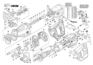 BOSCH Stahlkugel | Ersatzteile f�r GSA 1300 PCE - 2610013240