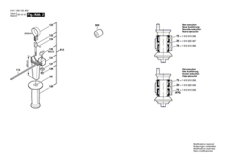 BOSCH Innensechskantschraube DIN 912-M5x40-8.8 | Ersatzteile f�r UBH 4/26 | 2910141170