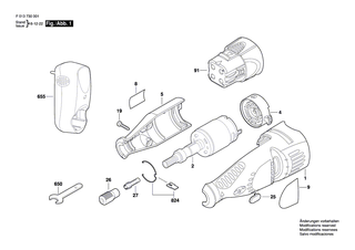 BOSCH Mutter | Ersatzteile f�r 3000, 4000 - 2610014582
