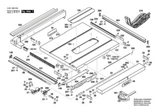 BOSCH Schraube | Ersatzteile f�r GTS 10 XC, GTS 10 J - 2610014697