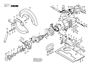 BOSCH Rillenkugellager | Ersatzteile f�r GSA 24 VE, GSA 18 VE - 2610015361