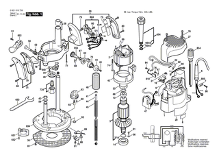 BOSCH Ring | Ersatzteile f�r GOF 2000 CE, 1810H1 - 2610015629