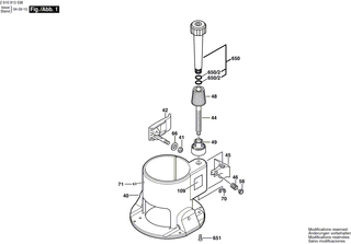BOSCH Ring | Ersatzteile f�r GOF 2000 CE, 1810H1 - 2610015629
