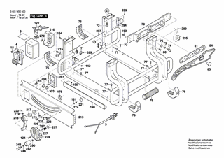 BOSCH Typschild | Ersatzteile f�r GTS 10 J - 2610016764