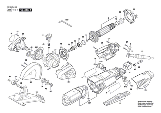 BOSCH Rollen-Bundbolzen | Ersatzteile f�r DSM20 - 2610016801