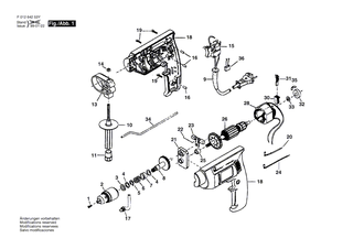 BOSCH Scheibe | Ersatzteile f�r 6420-80, 6425-20 - 2610017016