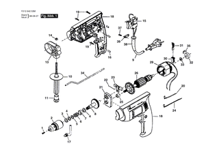 BOSCH Scheibe | Ersatzteile f�r 6420-80, 6425-20 - 2610017016