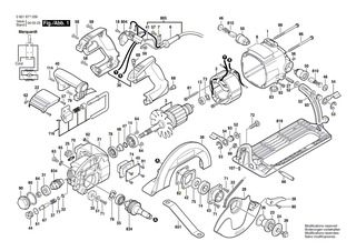 BOSCH Scheibe | Ersatzteile f�r 6420-80, 6425-20 - 2610017016