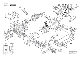 BOSCH Scheibe | Ersatzteile f�r 6420-80, 6425-20 - 2610017016
