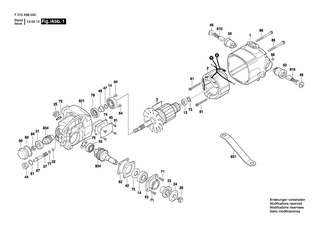 BOSCH Scheibe | Ersatzteile f�r 6420-80, 6425-20 - 2610017016