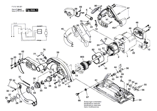 BOSCH Flachrundschraube | Ersatzteile f�r PKS 18 LI, 1855 - 2610017262