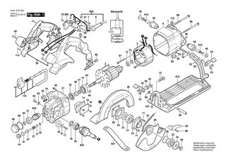 BOSCH Rillenkugellager | Ersatzteile f�r GKS 65, GKS 65 CE - 2610017348