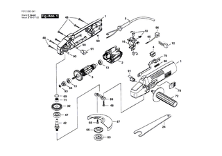 BOSCH Rillenkugellager | Ersatzteile f�r 9105-80, 9300-41 - 2610017349