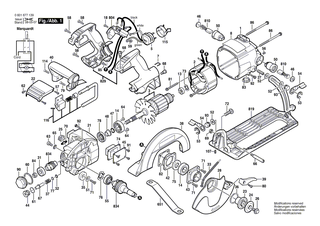 BOSCH Kugellager | Ersatzteile f�r 1817, 1827 - 2610017875