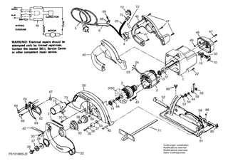 BOSCH Schraube | Ersatzteile f�r 1855, 1854 - 2610018222