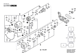 BOSCH Schraube | Ersatzteile f�r GTS 10 XC - 2610018345