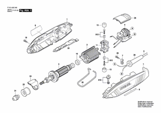 BOSCH Kohlebürste | Ersatzteile für 4200 - 2610021241