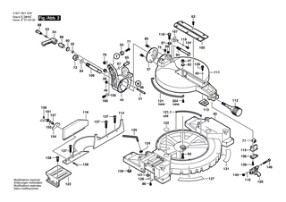 BOSCH Unterlegscheibe | Ersatzteile f�r GCM 10, GKG 24 V - 2610027372