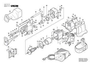 BOSCH Haltering | Ersatzteile f�r GSA 24 VE, GSA 18 VE - 2610027867