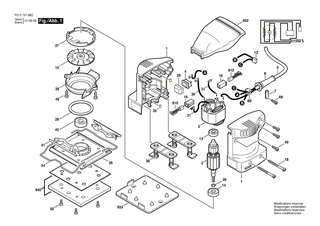 BOSCH Rillenkugellager | Ersatzteile f�r 1400H1, 1405 - 2610042699