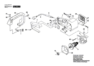 BOSCH Wellendichtring | Ersatzteile f�r 98H1, 1400H1 - 2610062668